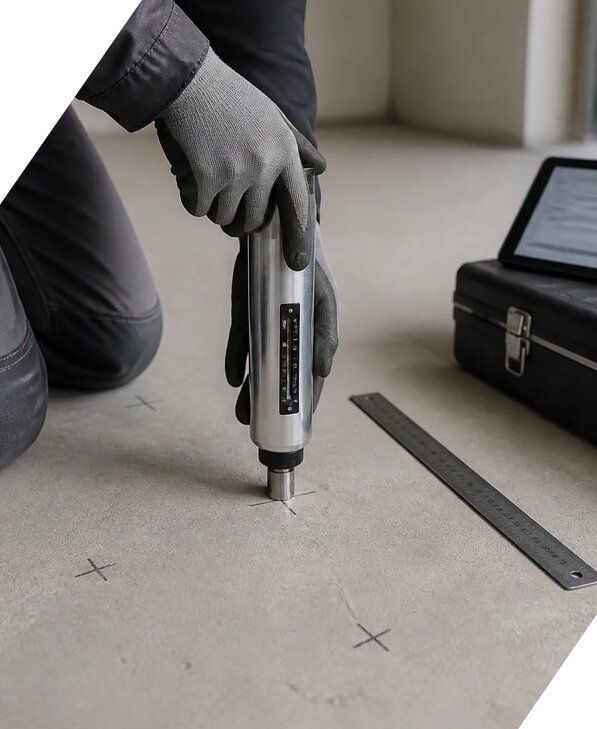 Испытание стяжки на прочность в Киселёвске от 3598 р. | ЭкспертизаРоссия