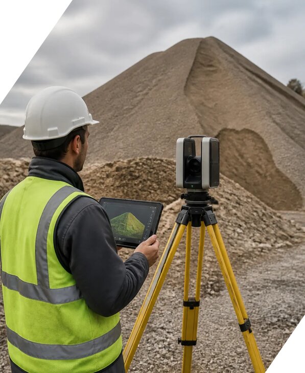 Лазерное 3D сканирование насыпей в Киселёвске от 15422 р. | ЭкспертизаРоссия